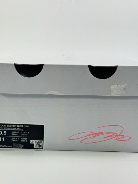 Nike Zoom Lebron NXXT Gen \'Wolf Grey Gold\' DR8784-004 Basketball Multi Size main image 4